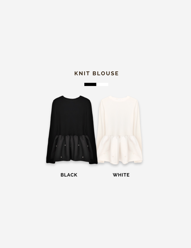 KNIT BLOUSE-3